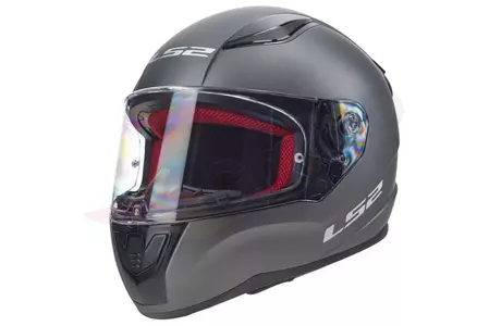 LS2 FF353 RAPID SOLID MATT TITANIUM XS capacete integral de motociclista-2