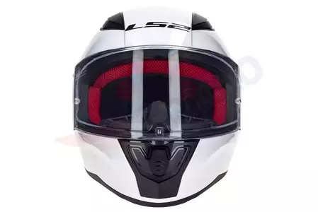 Motociklistička kaciga koja pokriva cijelo lice LS2 FF353 RAPID SOLID bijela XS-3