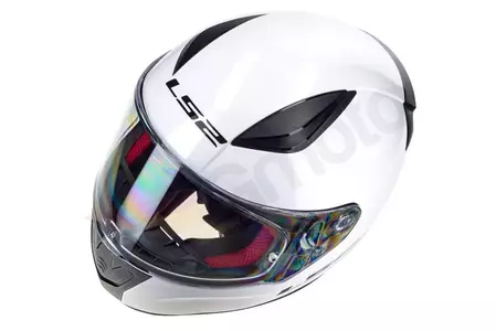 Motociklistička kaciga koja pokriva cijelo lice LS2 FF353 RAPID SOLID bijela XS-8
