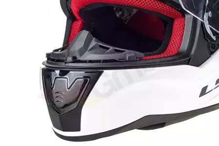 Motociklistička kaciga koja pokriva cijelo lice LS2 FF353 RAPID SOLID bijela XS-9