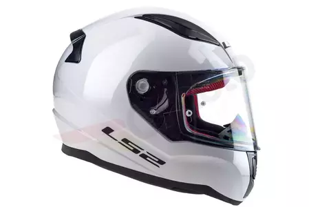Motociklistička kaciga koja pokriva cijelo lice LS2 FF353 RAPID SOLID bijela M-5