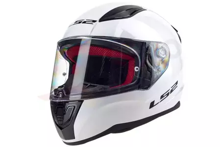 Motociklistička kaciga koja pokriva cijelo lice LS2 FF353 RAPID SOLID bijela XL-2