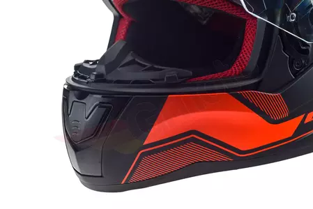 Motociklistička kaciga koja pokriva cijelo lice LS2 FF353 RAPID CARRERA MATT BLACK RED L-9