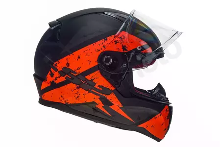 Motociklistička kaciga koja pokriva cijelo lice LS2 FF353 RAPID DEADBOLT MATT B/NARANČASTA XS-5