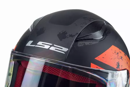 Motociklistička kaciga koja pokriva cijelo lice LS2 FF353 RAPID DEADBOLT MATT B/NARANČASTA 3XL-10