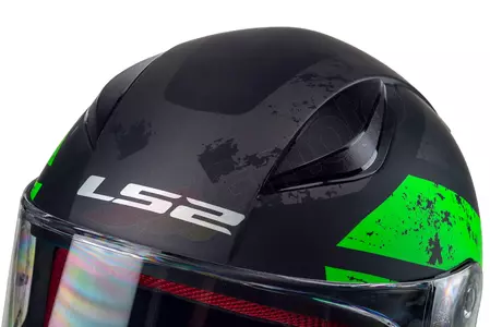 Motociklistička kaciga koja pokriva cijelo lice LS2 FF353 RAPID DEADBOLT MATT B/GREEN XS-10