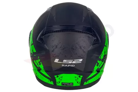 Motociklistička kaciga koja pokriva cijelo lice LS2 FF353 RAPID DEADBOLT MATT B/GREEN XS-7