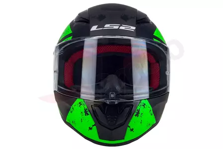 Motociklistička kaciga koja pokriva cijelo lice LS2 FF353 RAPID DEADBOLT MATT B/GREEN M-3