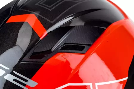 LS2 FF320 STREAM EVO KUB RED BLACK XXL casco moto integrale-11