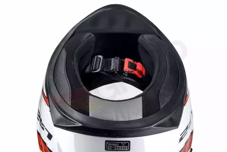LS2 FF320 STREAM EVO KUB RED BLACK XXL casco moto integrale-15
