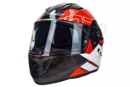 LS2 FF320 STREAM EVO KUB RED BLACK XXL casco moto integrale-2