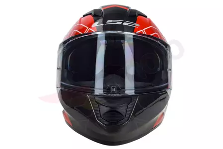 LS2 FF320 STREAM EVO KUB RED BLACK XXL casco moto integrale-3