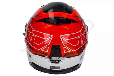 LS2 FF320 STREAM EVO KUB RED BLACK XXL casco moto integrale-8