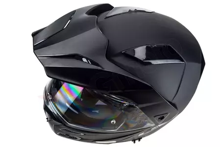 LS2 FF324 METRO EVO SOLID MATT BLACK P/J L casco moto mandíbula-10