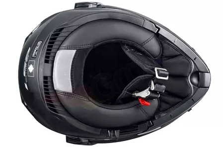 LS2 FF324 METRO EVO SOLID MATT BLACK P/J L casco moto mandíbula-14