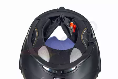 LS2 FF399 VALIANT VALIANT NOIR MATT BLACK XS cască de motocicletă cu mandibulă pentru motociclete-14