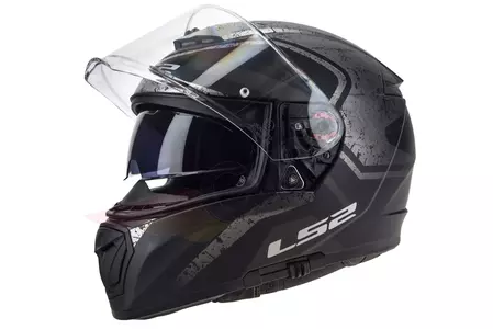 Motociklistička kaciga koja pokriva cijelo lice LS2 FF390 BREAKER BOLD MATT BLACK TITANIUM XXS-1