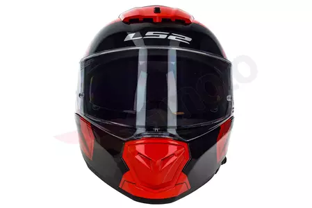 Kask motocyklowy integralny LS2 FF390 BREAKER PHYSICS BLACK RED XXS-3