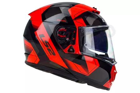 Motociklistička kaciga koja pokriva cijelo lice LS2 FF390 BREAKER PHYSICS BLACK RED XXS-4
