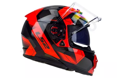 Motociklistička kaciga koja pokriva cijelo lice LS2 FF390 BREAKER PHYSICS BLACK RED S-5