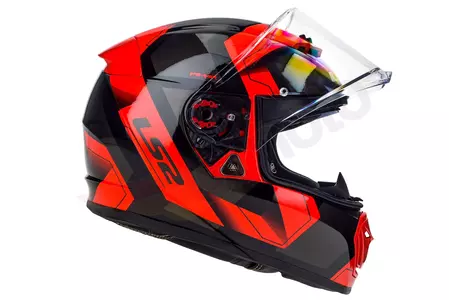 Motociklistička kaciga koja pokriva cijelo lice LS2 FF390 BREAKER PHYSICS BLACK RED S-6