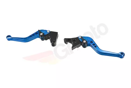 CNC koblings- og bremsegreb sport blå Yamaha YZF R6-2