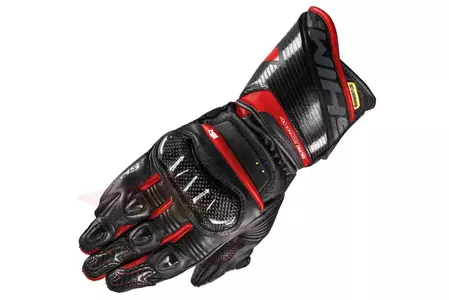 Gants de moto Shima RS-2 noir et rouge M - 5901721715585