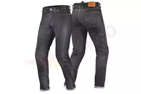 Shima Tarmac 2 Raw Denim motociklističke jeans hlače, crne 32-3