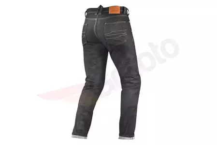 Spodnie motocyklowe jeansy Shima Tarmac 2 Raw Denim czarne 36-2