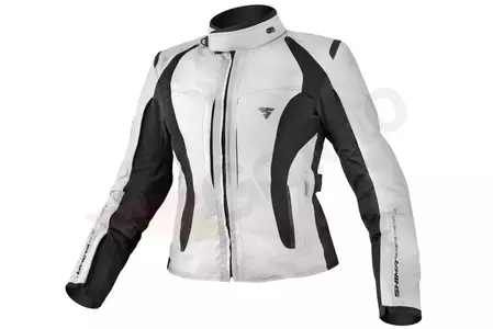 Shima Volante chaqueta moto textil mujer gris negro M-1