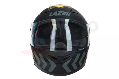 Lazer Bayamo Adam Réplica de capacete integral de motociclista preto amarelo mate S-3