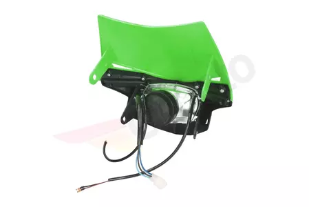 Uniwersalna lampa owiewka zielona-6
