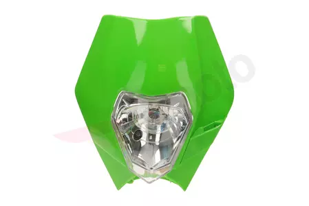 Предна лампа - зелен обтекател-2