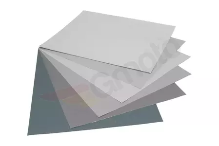 Feuilles abrasives pour kit de polissage de l'aluminium - 138924