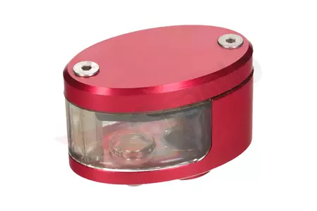 Fék- vagy kuplungfolyadék-tartály CNC piros-2