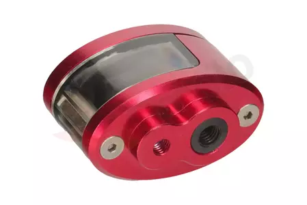 Broms- eller kopplingsvätskebehållare CNC röd-3