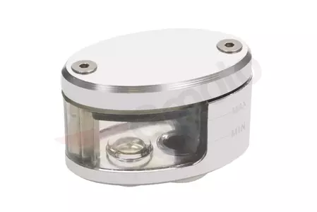 Brems- oder Kupplungsflüssigkeitsbehälter CNC silber-2