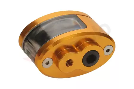 Broms- eller kopplingsvätskebehållare CNC guld-3