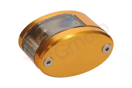 Nádržka brzdové nebo spojkové kapaliny CNC zlatá-4