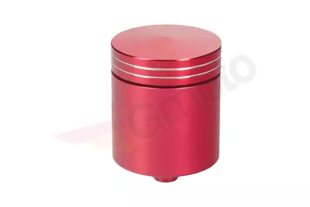 Broms- eller kopplingsvätskebehållare CNC röd-3