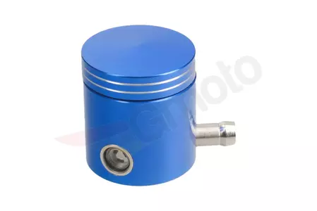 Broms- eller kopplingsvätskebehållare CNC blå-2