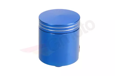 Broms- eller kopplingsvätskebehållare CNC blå-3