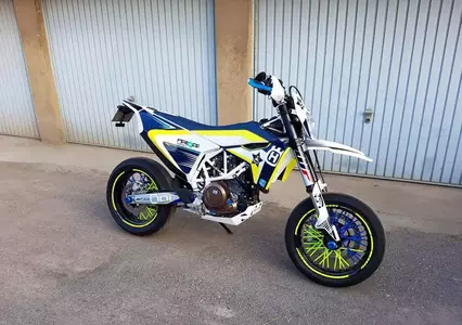 MX Cross Enduro-pyöräkorkit 72 kpl fluo-keltainen - valkoinen-5