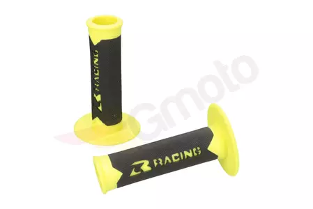 Manetki kierownicy Racing Cross Enduro żółte-2