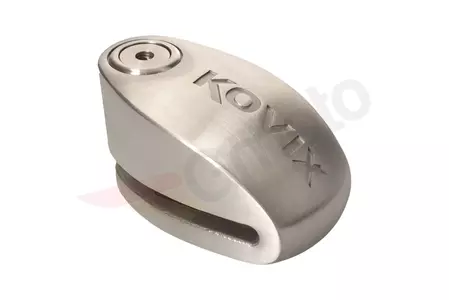 Блокировка на спирачния диск с аларма KOVIX KAS15 silver-2