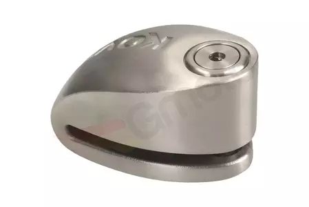 Zámok brzdového kotúča s alarmom KOVIX KAS15 strieborný-3