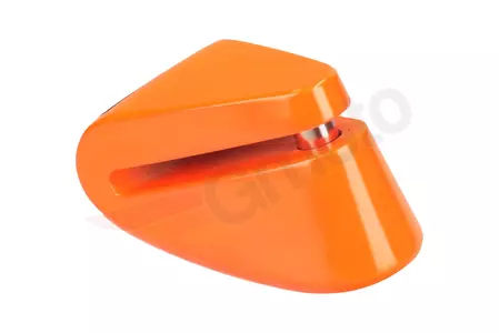 Blocaj pentru frâne pe disc cu alarmă KOVIX KAZ10 portocaliu-4