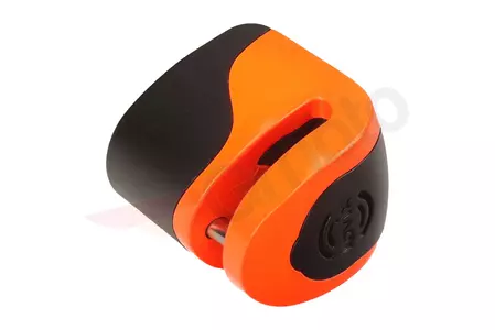 Zámek brzdového kotouče s alarmem KOVIX KS6 oranžový-2