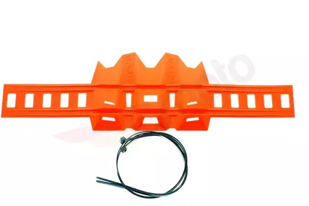 Protector silenciador escape naranja Acerbis-2