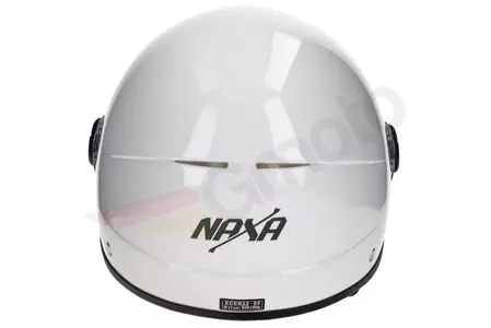 Casco moto Naxa S15 open face blanco L-7